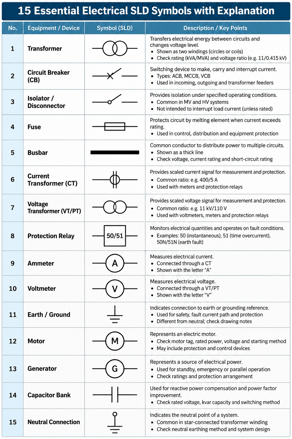 How to Read an Electrical Single Line Diagram: 7 Easy Steps ...